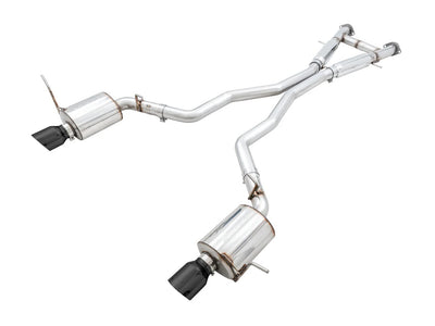 Échappement double sortie Jeep SRT WK2 avec embouts noirs