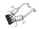 C7 Corvette Exhaust Quad Black Tips