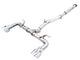 BRZ GR86 FR-S Exhaust Dual Outlet Chrome Tips
