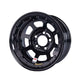 Roue IMCA B/Lock 15x8 Noire à trou en D 5x5