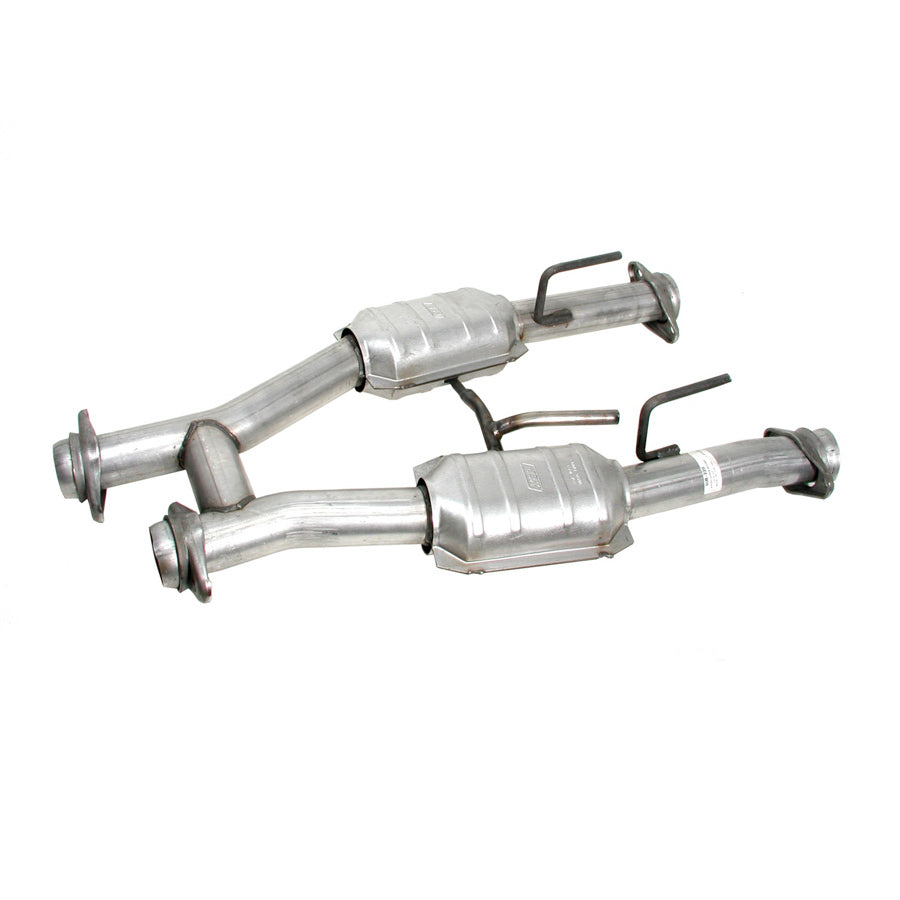 Tubes intermédiaires à haut débit avec catalyseurs - Mustang 79-93