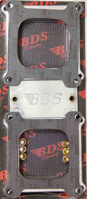Adaptateur double carburateur poli 671/871