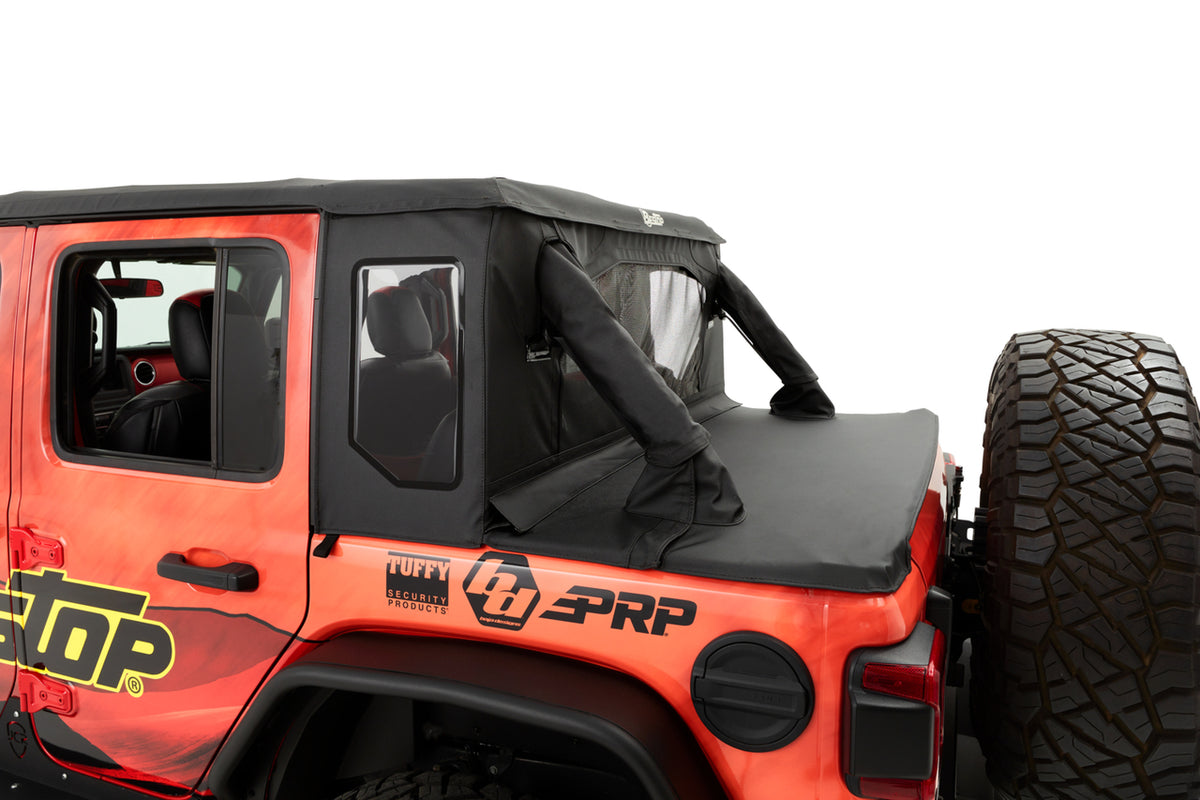 07-18 Wrangler JK 4 portes Bâche souple Halftop