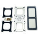 Adaptateur billet pour carburateurs doubles 4150 (8-5/8 po)