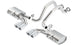 Système d'échappement Cat Back Corvette 5.7L 97-04