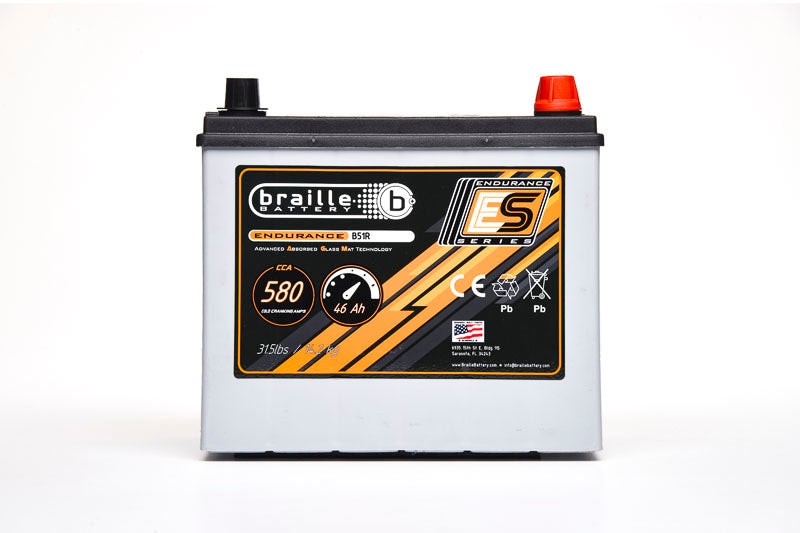 Batterie AGM Endurance 51R 580 A (CCA)
