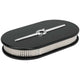 Filtre à air ovale grand profilé noir