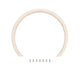 Steering Wheel Half Wrap 14in D-Shape No Leather