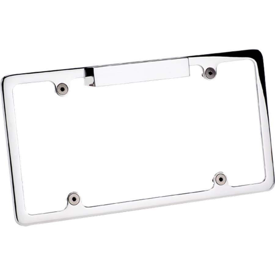 Plaque d'immatriculation éclairée - Polie