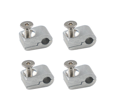 Colliers de serrage de ligne 3/16 po (paquet de 4)