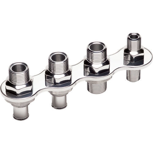 A/C & chauffage, cloison étanche, raccord enfichable, 4 ports