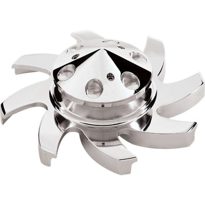 Ventilateur et poulie d'alternateur polis