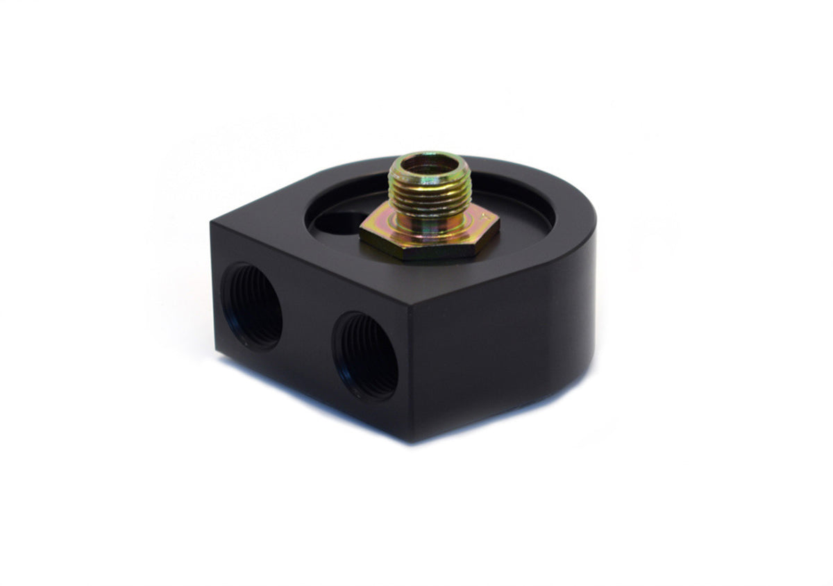Adaptateur sandwich de refroidisseur d'huile - 13/16 po