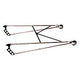 Barres anti-cabrage Pro 50 pouces - Noir