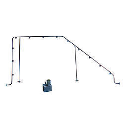 Kit de cadre de vitre de porte (les deux portes)