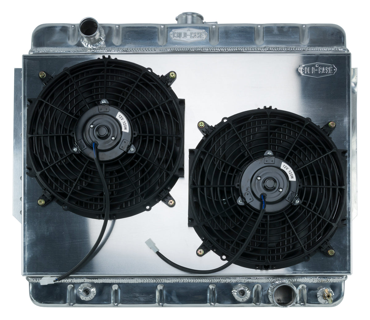 66-68 Impala Radiator Dual 12in Fans
