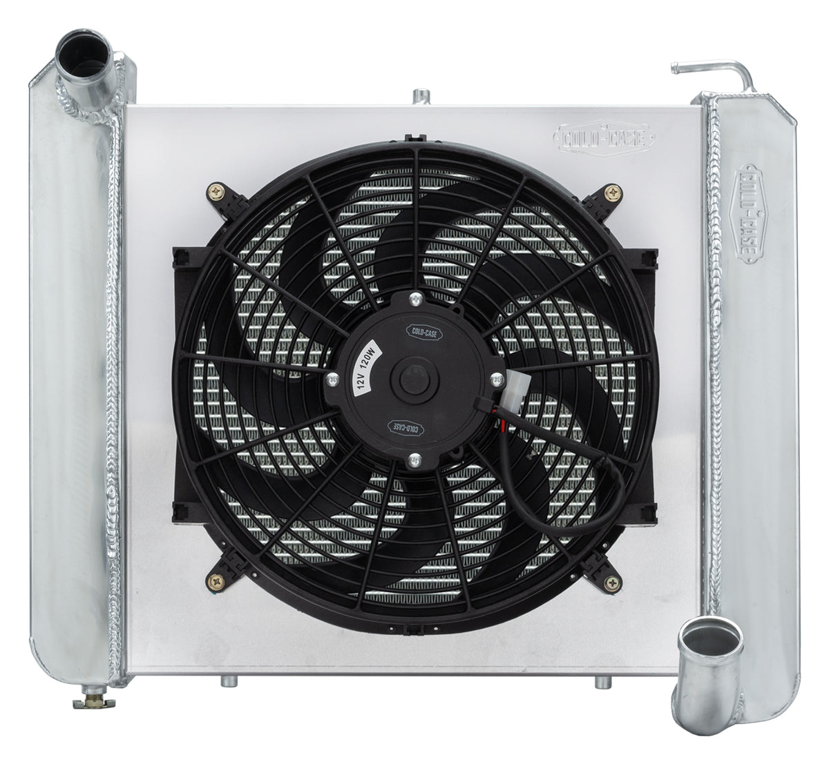 61-62 Corvette Radiator w/ 16in Fan Kit