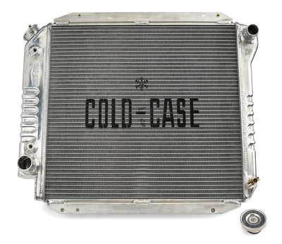 66-77 Bronco V8 AT Aluminum Radiator Module