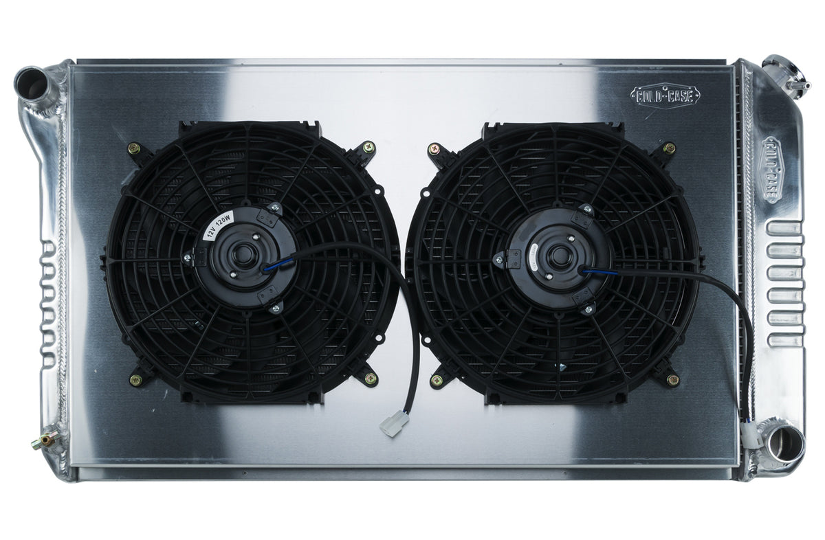 Radiateur 68-72 carrosserie A MT Double ventilateur 12 pouces