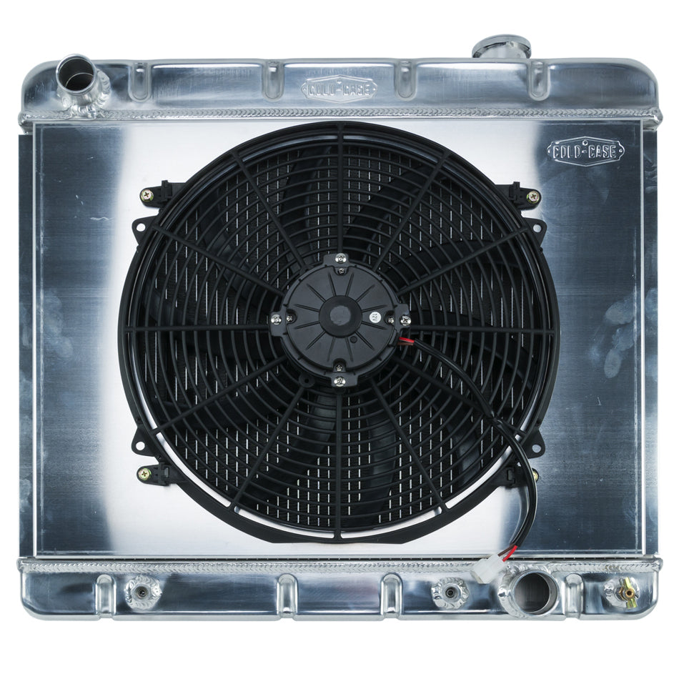 Radiateur et ventilateur de 16 po pour pick-up Chevy/GMC 63-66