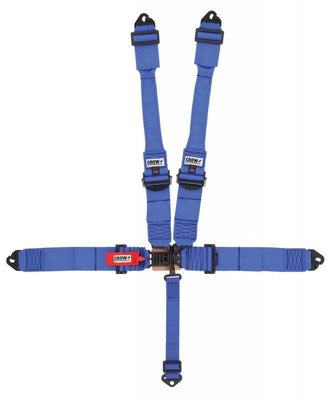 Harnais 5 points L&L 52 pouces avec ceinture sous-abdominale et réglage en aluminium