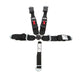 Ceintures de sécurité 5 points Kam noires, verrouillage 52 po, ceinture abdominale PD DB