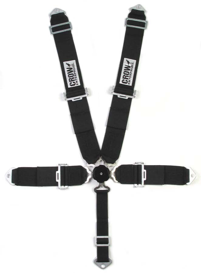 Ceinture sous-abdominale 5 points Kam Lock 3 po 50 po Noir