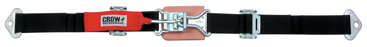 Loquet de ceinture de sécurité et boulon de liaison noirs