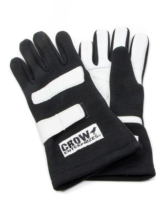 Gants Nomex 2 couches, coupe standard, noirs, taille M