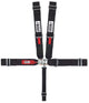 5-Pt Harness Small Latch Black Pull Down LS Only