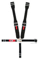 5 points d'attache L&L avec cliquet sur la ceinture sous-abdominale gauche. Harnais