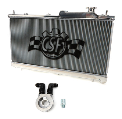 Radiateur Subaru STI Impreza avec radiateur d'huile intégré