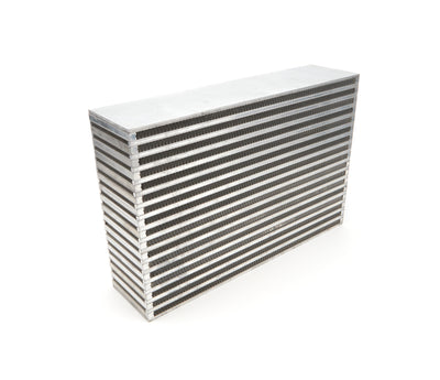 Noyau d'intercooler haute performance à barrettes et ailettes