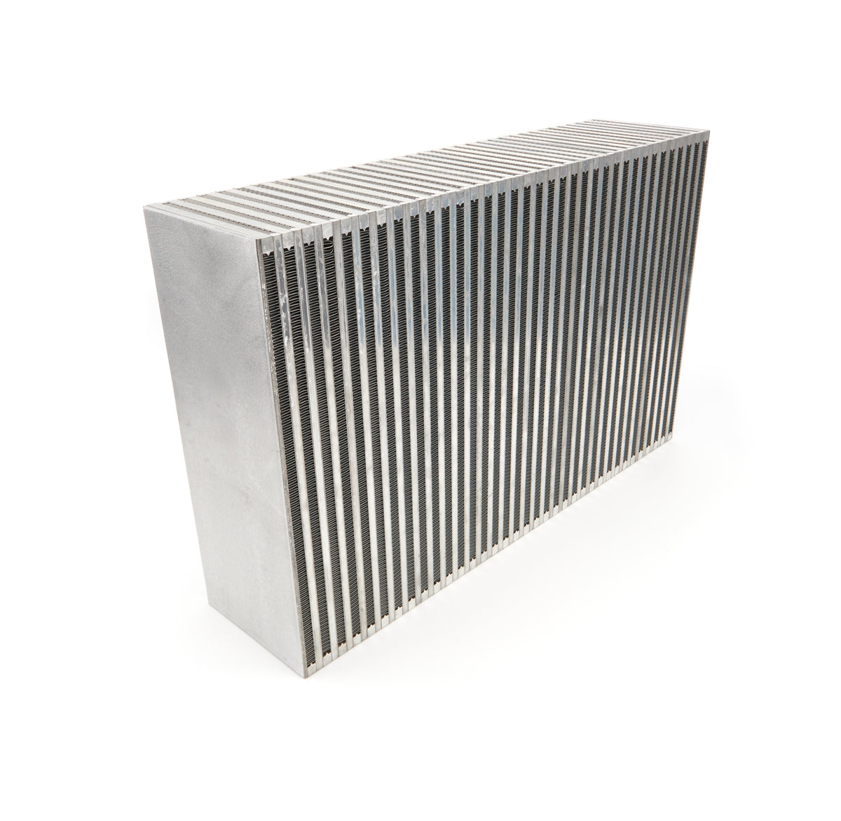 Noyau d'intercooler haute performance à barrettes et ailettes