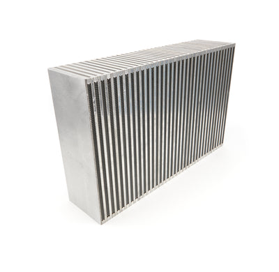 Noyau d'intercooler haute performance à barrettes et ailettes