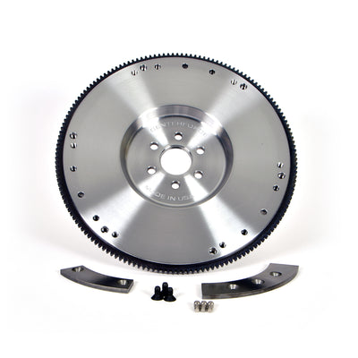 Volant d'inertie en acier SBF SFI 157 dents 28oz équilibrage externe