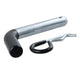 Goupille d'attelage et clip en zinc de 1,5 cm avec poignée en caoutchouc
