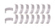 Rod Bearing Set SBC w/2.100 Pin