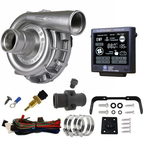 EWP115 Pompe à eau électrique à distance et contrôleur combinés - Alliage