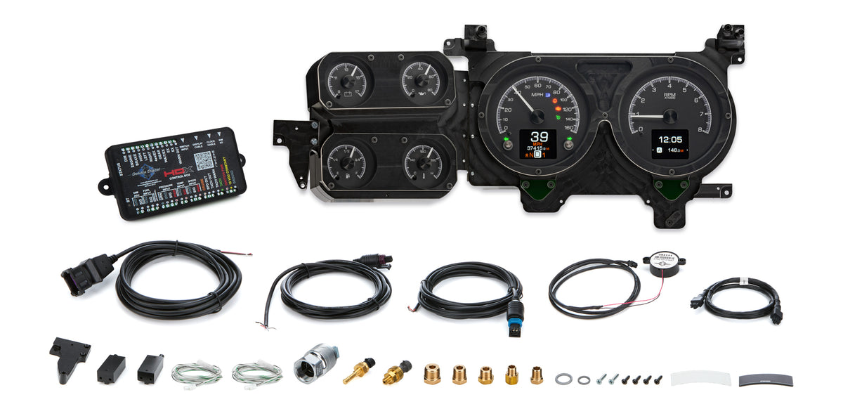 Système d'instrumentation HDX pour camionnette Chevy/GMC 1973-87