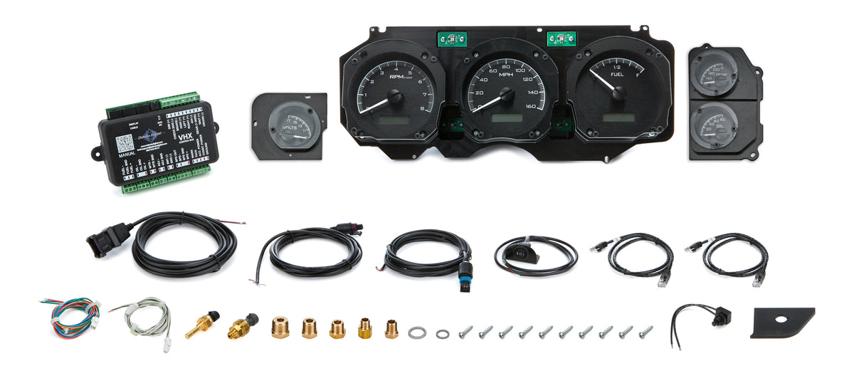 Système d'instrumentation VHX Chevy Chevelle 1970-72