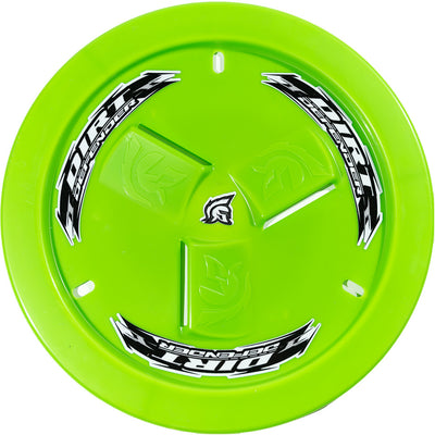 Enjoliveur vert néon ventilé