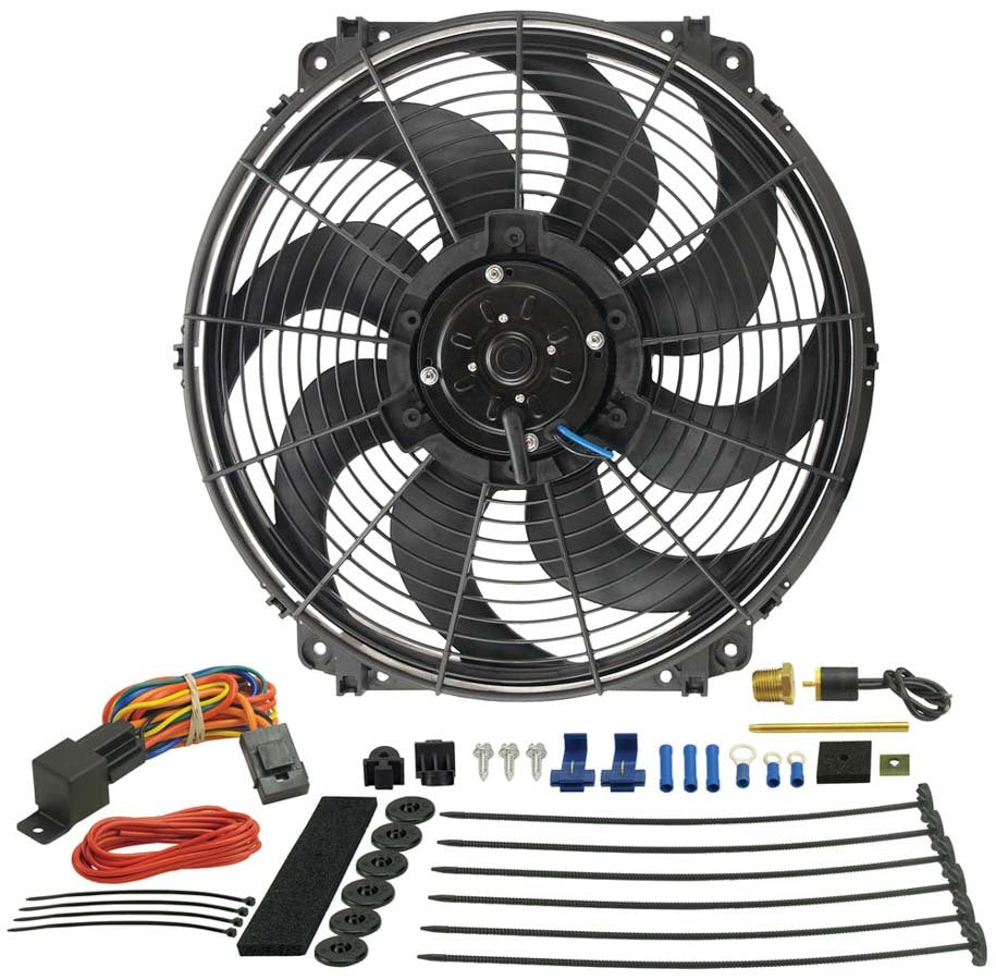 Kit ventilateur et thermostat Tornado 16 pouces