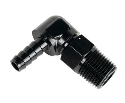 Raccord coudé 90 degrés 7/8-14 vers Barbelé 1/2 po