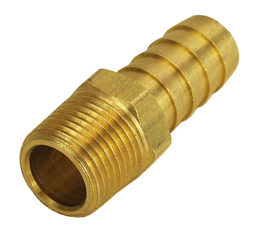 Raccord Droit Canne Fileté 3/8 NPT M x Canne 1/2