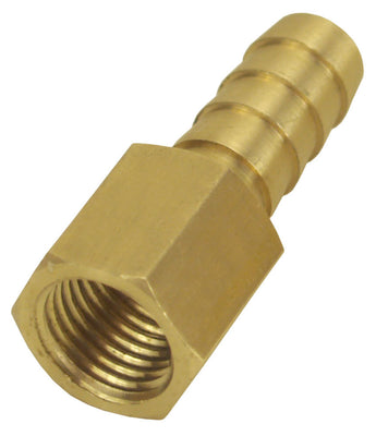 Raccord droit cannelé 1/4 NPT F x 3/8 cannelé