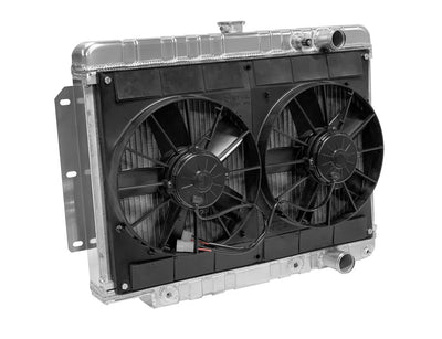 Radiateur avec ventilateurs Impala 59-64 boîte auto Brut