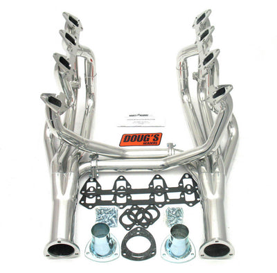 Collecteur d'échappement 66-70 BBF 390-428 Silver long tube
