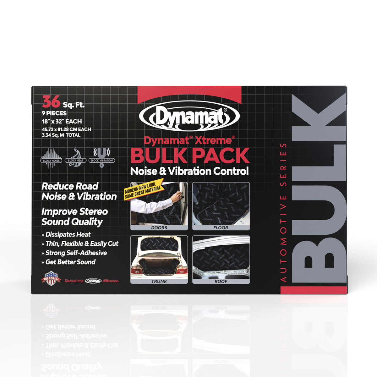 Dynamat Extreme Bulk Pak 9- 18in x 32in