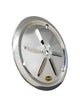Wheel Cover Louver Vent Alum Bolt 15in Polished